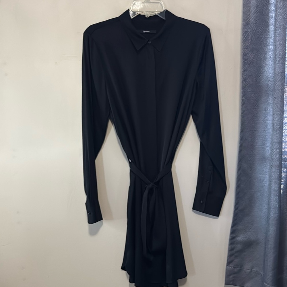 Washable Silk Shirtdress